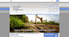 Desktop Screenshot of metrotownchiropractic.com